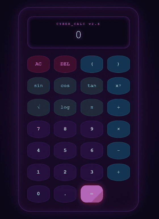Calculator Preview